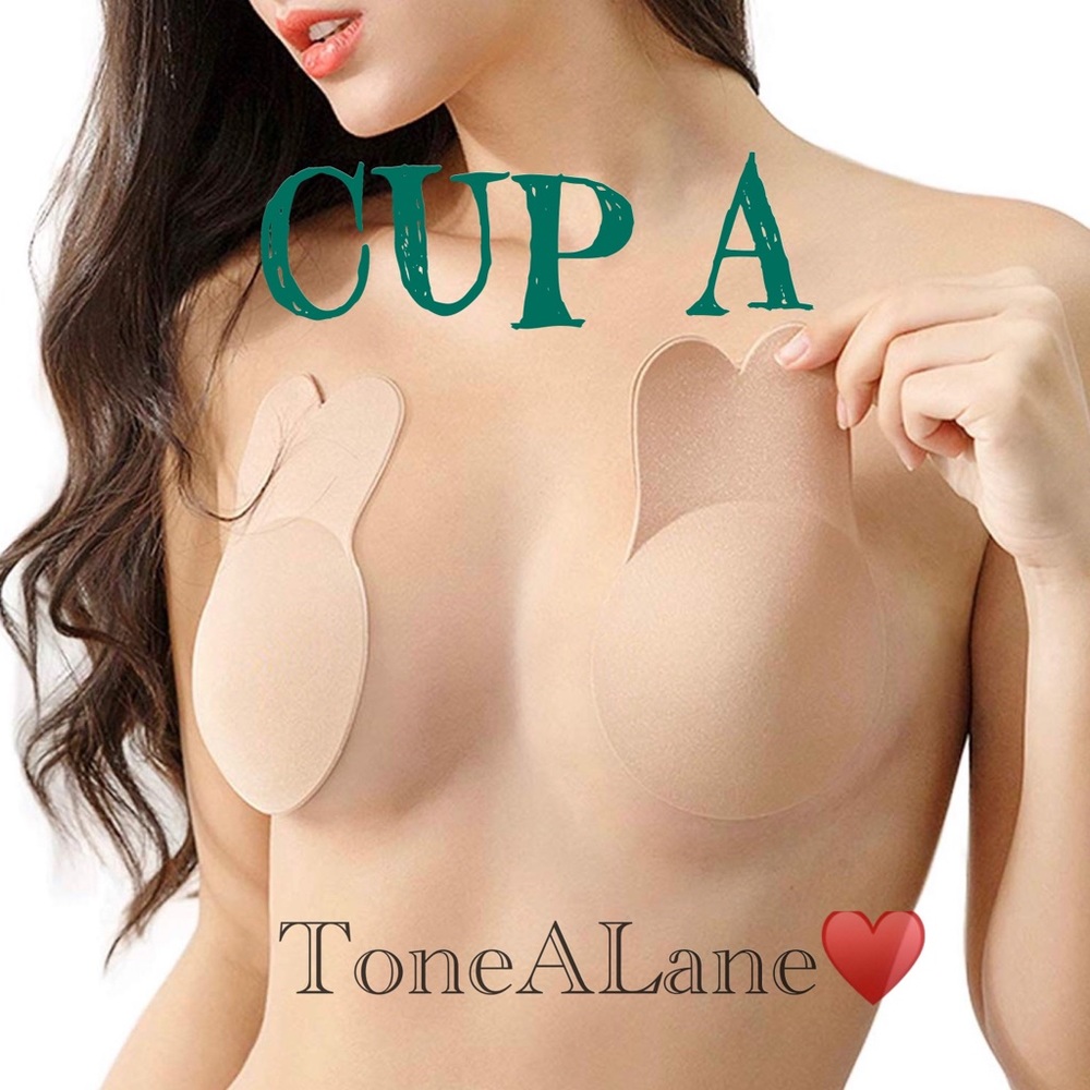 Backless Strapless Adhesive Gel Sticky Bra Cup A
